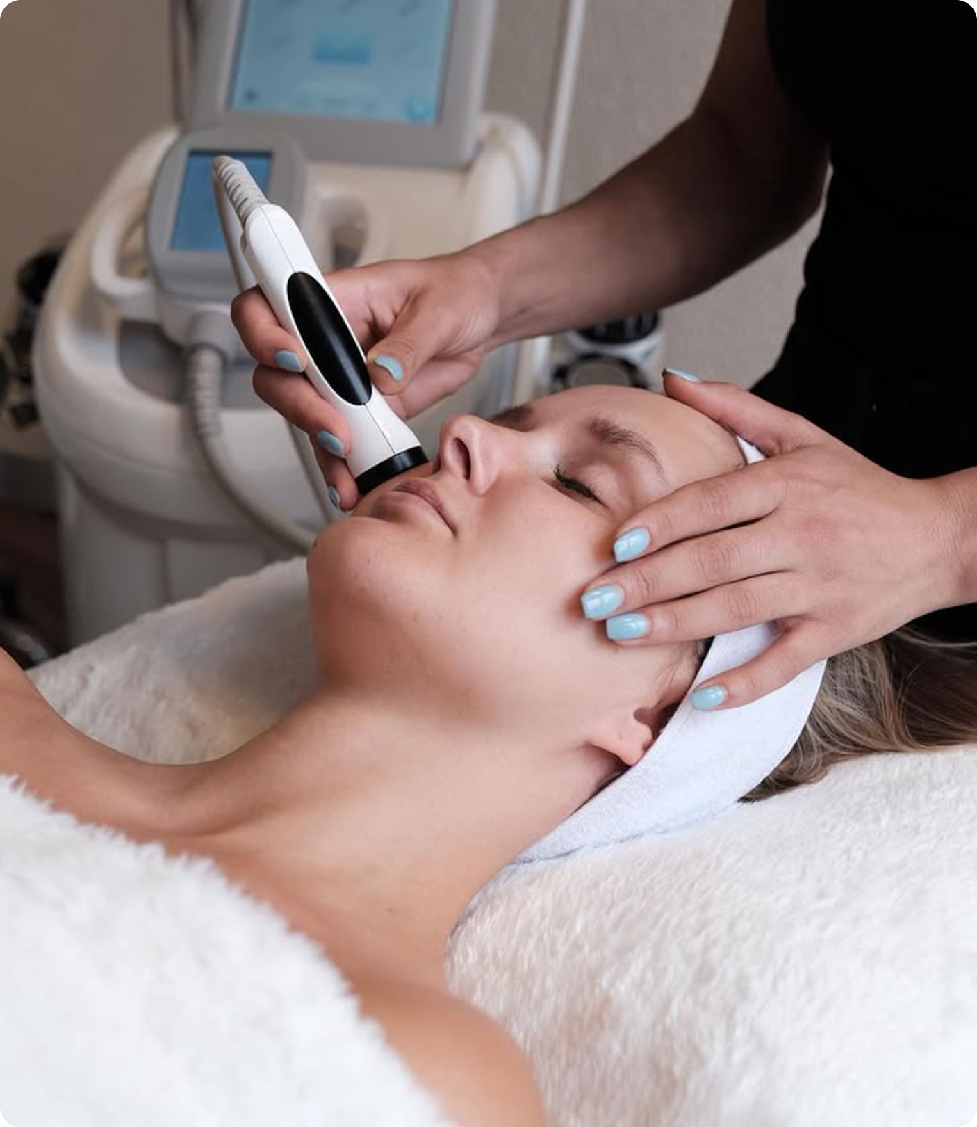 Soin visage en cabine